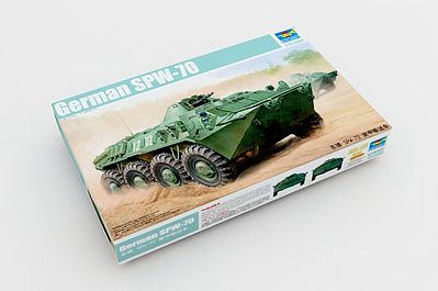 Trumpeter German SPW-70 Armored Personnel Carrier Plastic Model Military Vehicle Kit 1/35 Scale #1592