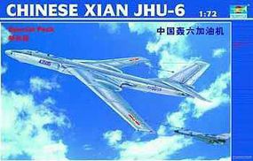 Trumpeter Chinese Xian JHU-6 Tanker Plastic Model Airplane Kit 1/72 Scale #1614