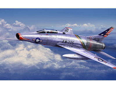 Trumpeter F100C Super Sabre Fighter Aircraft Plastic Model Airplane Kit 1/72 Scale #1648