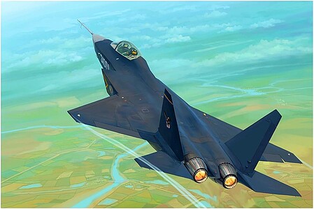 Trumpeter Senyang J31 Gyrfalcon Chinese Fighter Plastic Model Military Vehicle Kit 1/72 Scale #1666