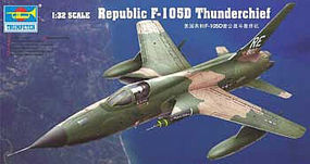 F105D Thunderchief Aircraft Plastic Model Airplane Kit 1/32 Scale #2201