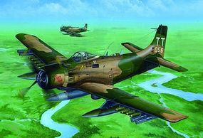Trumpeter A1J AD7 Skyraider Aircraft Plastic Model Airplane Kit 1/32 Scale #2254