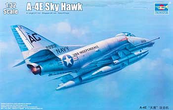 Trumpeter A4E Skyhawk Attack Aircraft Plastic Model Airplane Kit 1/32 Scale #2266