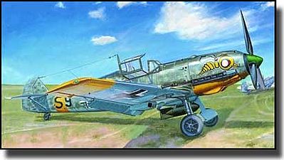 Trumpeter Messerschmitt Bf109E7 German Fighter/Bomber Plastic Model Airplane Kit 1/32 Scale #2291