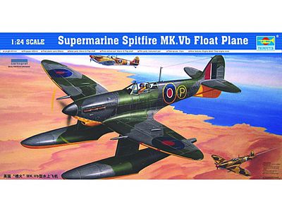 Trumpeter Spitfire Mk.Vb Floatplane Plastic Model Airplane Kit 1/24 Scale #2404