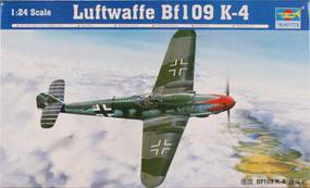 Trumpeter Bf-109K-4 Messerschmitt Plastic Model Airplane Kit 1/24 Scale #2418 Trumpeter Bf-109K-4 Messerschmitt Plastic Model Airplane Kit 1/24 Scale #2418