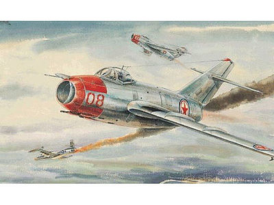 Trumpeter Mig15 Bis Fagot B Fighter Aircraft Plastic Model Airplane Kit 1/48 Scale #2806