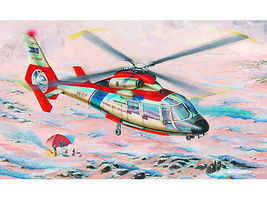 Trumpeter SA365N Dauphin Helicopter Plastic Model Kit 1/48 Scale #2816