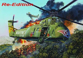 Trumpeter H34 US Marines Helicopter Plastic Model Helicopter Kit 1/48 Scale #2881