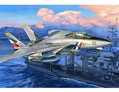 Trumpeter F14D Super Tomcat Fighter Aircraft Plastic Model Airplane Kit 1/32 Scale #3203