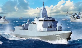 Trumpeter PLA Chinese Navy Type 055 Destroyer Plastic Model Military Ship Kit 1/200 Scale #3620