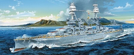 Trumpeter USS Arizona BB-39 Battleship 1941 Plastic Model Military Ship Kit 1/200 Scale #3701