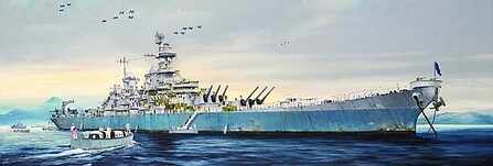 Trumpeter USS Missouri BB63 Big Mo Battleship Plastic Model Military Ship Kit 1/200 Scale #3705