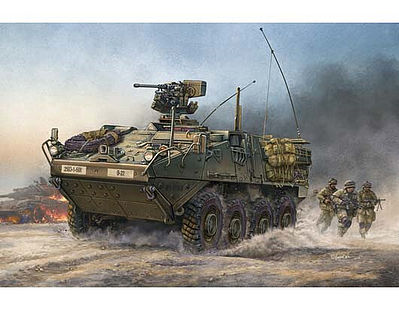 Trumpeter M1126 Stryker Infantry Carrier Vehicle Plastic Model Military Kit 1/35 Scale #375
