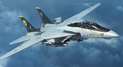 Trumpeter F-14D Tomcat Fighter Plastic Model Airplane Kit 1/144 Scale #3919