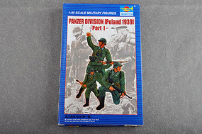 Trumpeter Panzer Division Poland 1939 Plastic Model Military Figure Kit 1/35 Scale #402