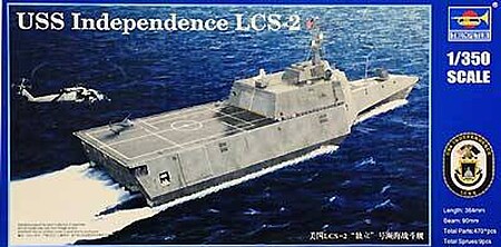 Trumpeter USS Independence LCS-2 Littoral Combat Ship Plastic Model Military Ship 1/350 Scale #4548