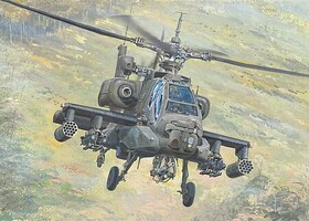 Trumpeter AH64A Apache Late Attack Helicopter