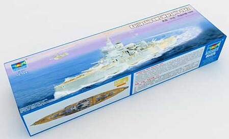 Trumpeter HMS Warspite British Battleship Plastic Model Military Ship 1/350 Scale #5325