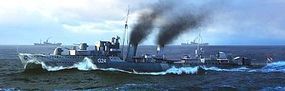 Trumpeter HMCS Huron G24 Canadian Tribal-Class Destroy Plastic Model Military Ship 1/350 Scale #5333