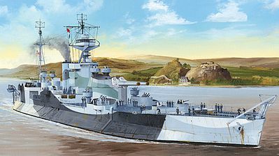 Trumpeter HMS Abercrombie British Monitor Ship Plastic Model Military Ship Kit 1/350 Scale #5336