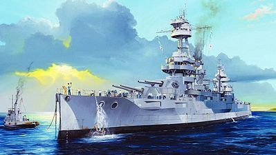Trumpeter USS New York BB-34 Battleship Plastic Model Military Ship Kit 1/350 Scale #5339