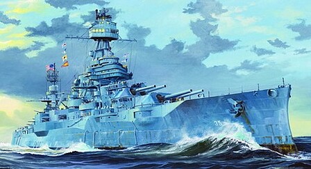 Trumpeter USS Texas BB-35 Battleship Plastic Model Military Ship Kit 1/350 Scale #5340