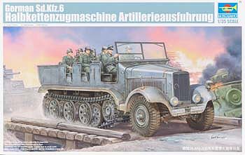 Trumpeter German SdKfz 6 5-Ton Medium Halftrack Artillery Tractor Plastic Model Kit 1/35 Scale #5531