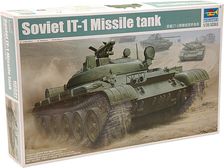 Trumpeter Soviet IT1 Missile Tank -- Plastic Model Military Vehicle -- 1/35 Scale -- #5541