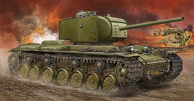 Trumpeter KV220 Russian Tiger Super Heavy Tank Plastic Model Military Vehicle 1/35 Scale #5553