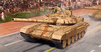 Trumpeter Indian T90C Main Battle Tank Plastic Model Military Vehicle Kit 1/35 Scale #5561