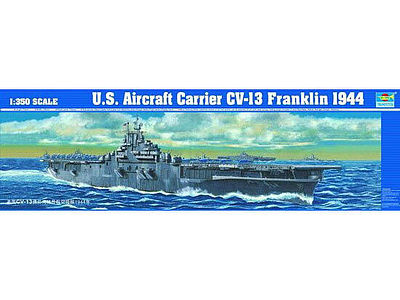 Trumpeter USS Franklin Cv13 Aircraft Carrier 1944 Plastic Model Military Ship for sale online