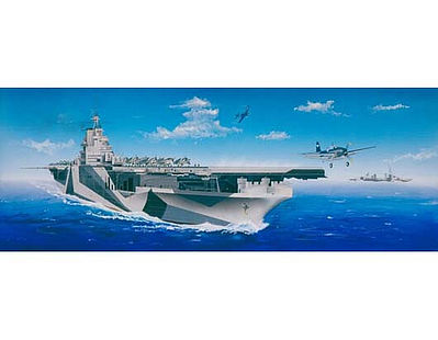Trumpeter USS Ticonderoga CV14 Aircraft Carrier Plastic Model Military Ship 1/350 Scale #5609