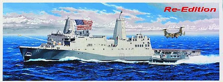 Trumpeter USS NY LPD21 Amphibious Transport Dock Plastic Model Military Ship Kit 1/350 Scale #5616
