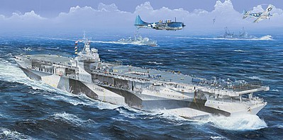 Trumpeter USS Ranger CV-4 Aircraft Carrier Plastic Model Military Ship Kit 1/350 Scale #5629
