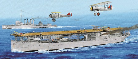 Trumpeter USS Langley CV1 Aircraft Carrier Plastic Model Military Ship Kit 1/350 Scale #5631