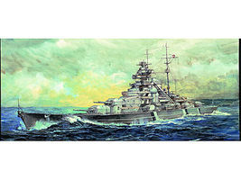 Trumpeter German Bismarck Battleship 1941 Plastic Model Military Ship 1/700 Scale #5711