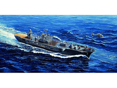 Trumpeter USS Blue Ridge 2004 Plastic Model Military Ship 1-700 scale #5717