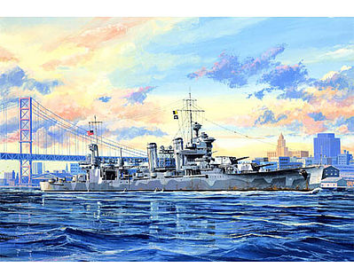 Trumpeter USS Quincy CA39 New Orleans Class Heavy Cruiser Plastic Model Kit 1/700 Scale #5748