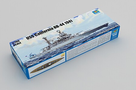 Trumpeter USS California BB44 Battleship 1941 Plastic Model Military Ship Kit 1/700 Scale #5783