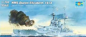 Trumpeter HMS Queen Elizabeth British Battleship Plastic Model Military Ship 1/700 Scale #5797