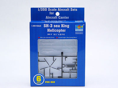 Trumpeter SH-3H Seaking Plastic Model Aircraft Accessory 1/350 Scale #6214