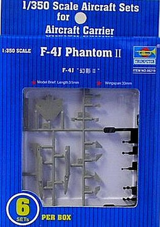 Trumpeter F-4J Phantom II Plastic Model Aircraft Accessory 1/350 Scale #6219