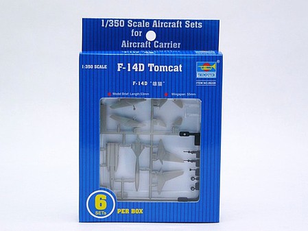 Trumpeter F-14D Tomcat Plastic Model Airplane Kit 1/350 Scale #6220