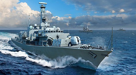 Trumpeter HMS Westminster F237 Type 23 Frigate Plastic Model Military Ship Kit 1/700 Scale #6721