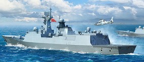 Trumpeter PLA Chinese Navy Type 054A Frigate Plastic Model Military Ship Kit 1/700 Scale #6727