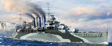 Trumpeter 1/700 HMS Kent British Heavy Cruiser (New Variant) (JUL)