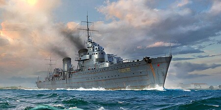 Trumpeter Russian Taszkient Destroyer 1940 Plastic Model Military Ship Kit 1/700 Scale #6746