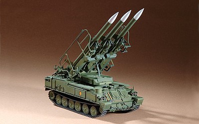 Trumpeter Russian SAM6 Anti-Aircraft Missile Plastic Model Military Vehicle Kit 1/72 Scale #7109