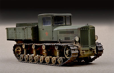 Trumpeter Soviet Komintern Artillery Tractor Plastic Model Military Vehicle Kit 1/72 Scale #7120